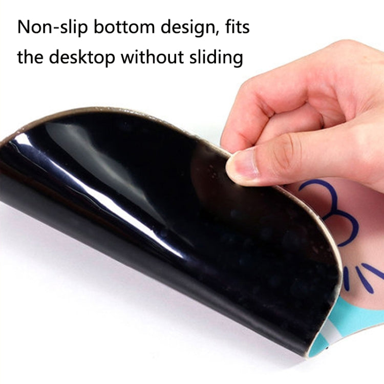 2 PCS Silicone Comfortable Padded Non-Slip Hand Rest Wristband Mouse Pad, Colour: Rabbit - Mouse Pads by buy2fix | Online Shopping UK | buy2fix