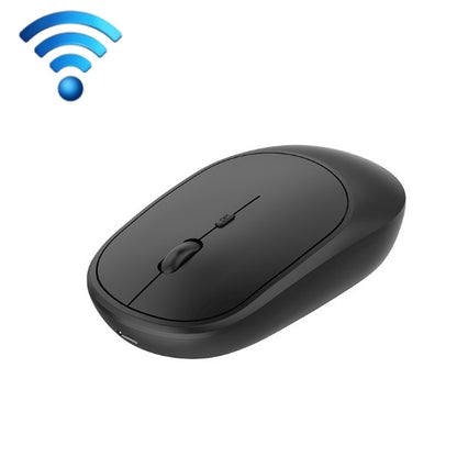 M030 4 Keys 1600DPI Laptop Office Mute Mouse, Style: Wireless (Black) - Wireless Mice by buy2fix | Online Shopping UK | buy2fix