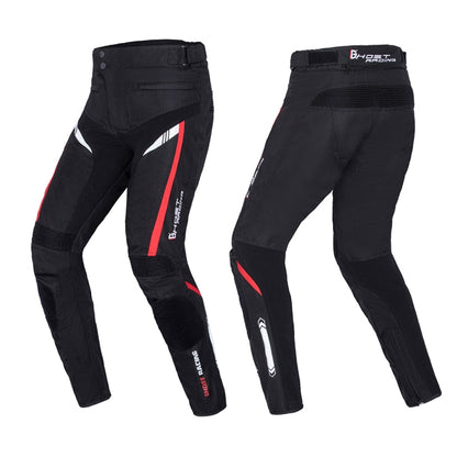 GHOST RACING GR-K06 Motorcycle Riding Trousers Racing Motorcycle Anti-Fall Windproof Keep Warm Pants, Size: M(Black) - In Car by GHOST RACING | Online Shopping UK | buy2fix