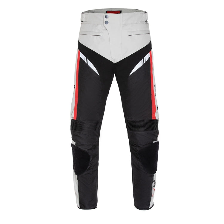 GHOST RACING GR-K06 Motorcycle Riding Trousers Racing Motorcycle Anti-Fall Windproof Keep Warm Pants, Size: XXXL(Grey) - In Car by GHOST RACING | Online Shopping UK | buy2fix