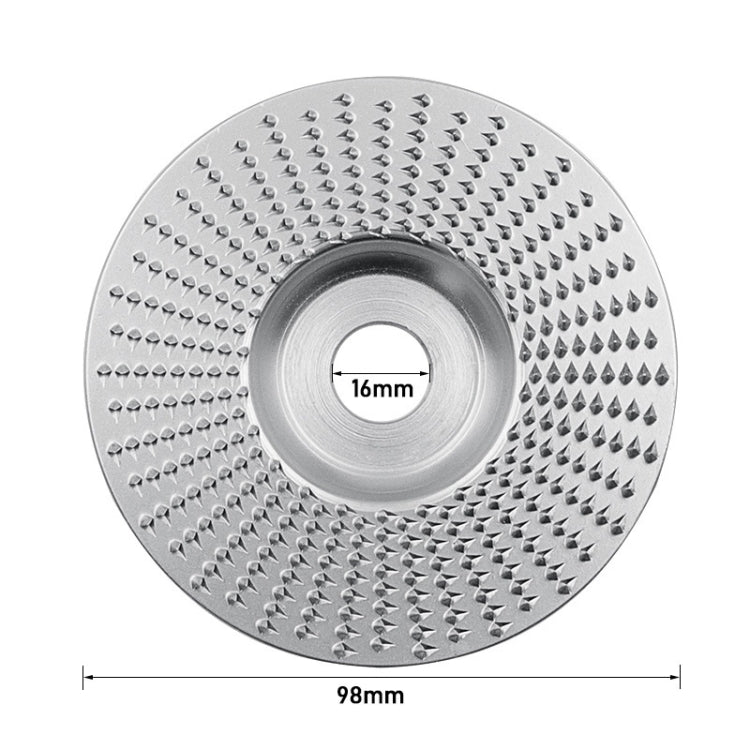 Woodworking Sanding Plastic Stab Discs Hard Round Grinding Wheels For Angle Grinders, Specification: 98mm Silver Plane - Abrasive Tools & Accessories by buy2fix | Online Shopping UK | buy2fix