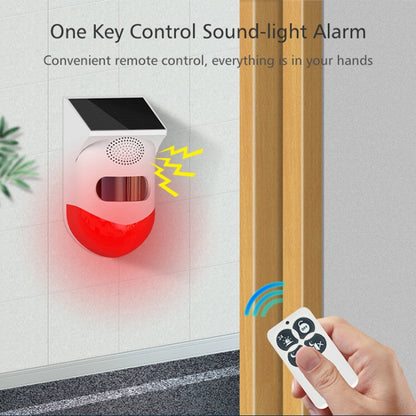 Outdoor Waterproof Solar Infrared Alarm, Spec: Wireless - Security by buy2fix | Online Shopping UK | buy2fix