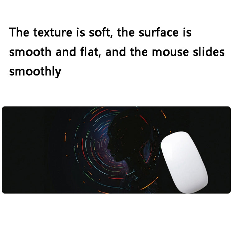 Hand-Painted Fantasy Pattern Mouse Pad, Size: 300 x 800 x 3mm Seaming(1 Dream) - Mouse Pads by buy2fix | Online Shopping UK | buy2fix