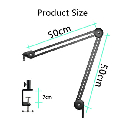 Microphone Desktop Cantilever Stent 360 Degree Rotating Bracket(GAZ-40 B) - Consumer Electronics by buy2fix | Online Shopping UK | buy2fix