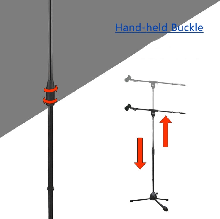 Single Rod Floor Formula Adjustable Microphone Bracket, Style: GAZ-206 - Consumer Electronics by buy2fix | Online Shopping UK | buy2fix