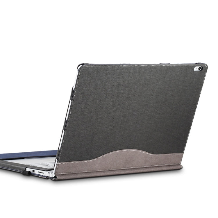 PU Leather Laptop Protective Sleeve For Microsoft Surface Book 3 15 inches(Gentleman Gray) - Other by buy2fix | Online Shopping UK | buy2fix