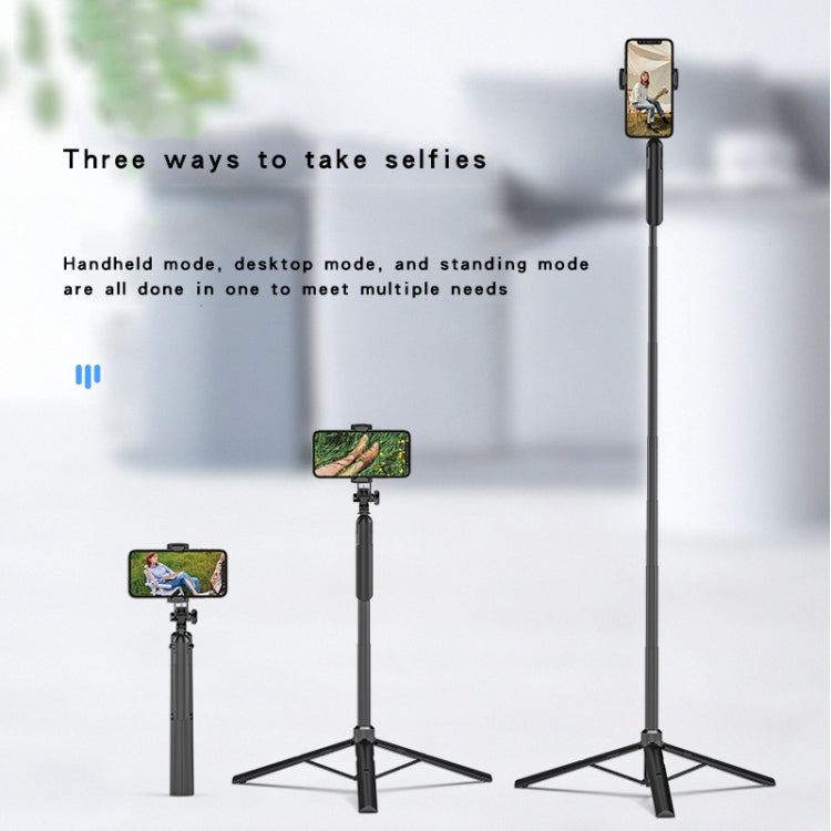 CYKE Folding Telescopic Mobile Phone Broadcast Stand Tripod, Specification: A61-1.6m (Cloud Station) - Stand by CYKE | Online Shopping UK | buy2fix