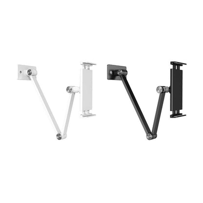 WS-2 Wall-Mounted Folding Telescopic Holder For Mobile Phone And Tablet(White) - Lazy Bracket by buy2fix | Online Shopping UK | buy2fix