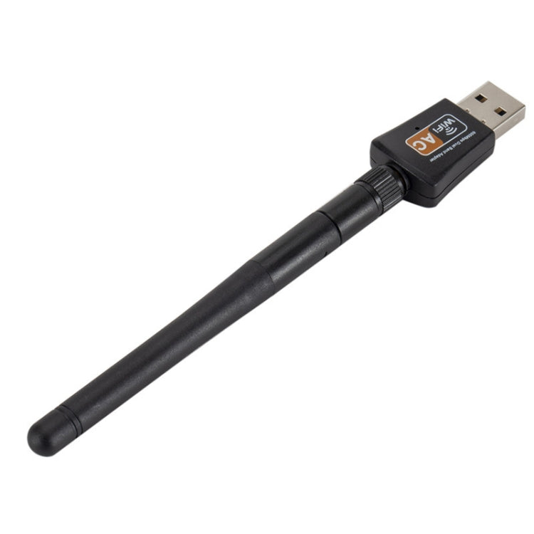 WL005 Mini Dual-Band USB Wireless Network Card - USB Network Adapter by buy2fix | Online Shopping UK | buy2fix