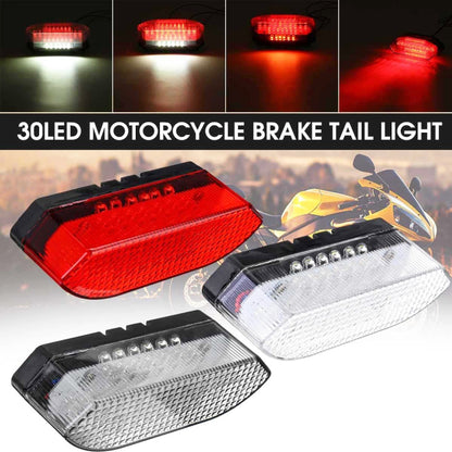 MK-285 Motorcycle LED Taillight Plate Light(Without Stand Black Cover) - In Car by buy2fix | Online Shopping UK | buy2fix