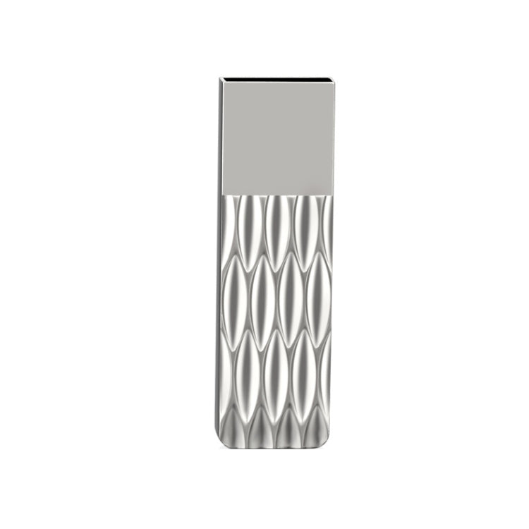 Zsbl4 USB 2.0 3D Engraving High Speed USB Flash Drives, Capacity: 128GB(White) - USB Flash Drives by buy2fix | Online Shopping UK | buy2fix