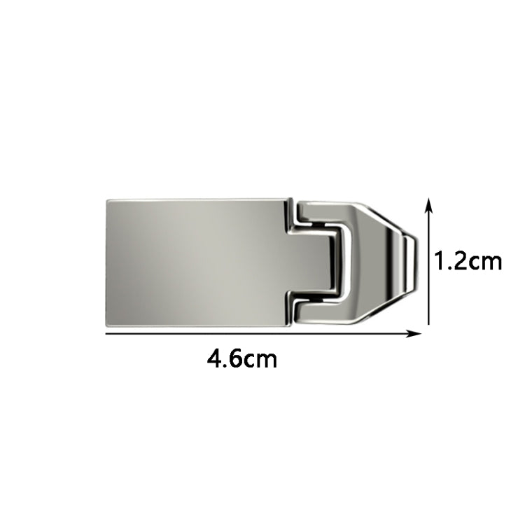 It02 High-Speed USB 2.0 Chain Buckle Metal USB Flash Drives, Capacity: 32GB(White) - USB Flash Drives by buy2fix | Online Shopping UK | buy2fix