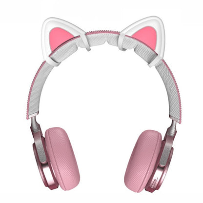 T6 Cute Cat Ear Decoration for Headphones(White) - Headset Accessories by buy2fix | Online Shopping UK | buy2fix