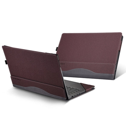 Laptop Anti-Drop Protective Case For Lenovo Xiaoxin 15 2020/2021(Wine Red) - 15.6 - 17 inch by buy2fix | Online Shopping UK | buy2fix