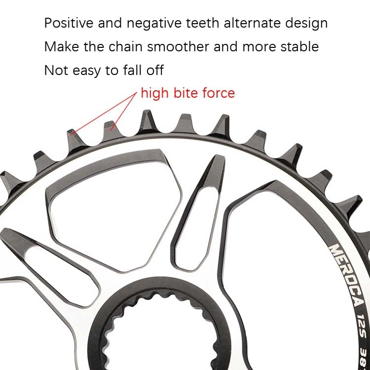 MEROCA Positive And Negative Teeth Repair Disc For Shimano M7100/8100/9100(34T Single Disk) - Bicycle Chains & Rounds by MEROCA | Online Shopping UK | buy2fix