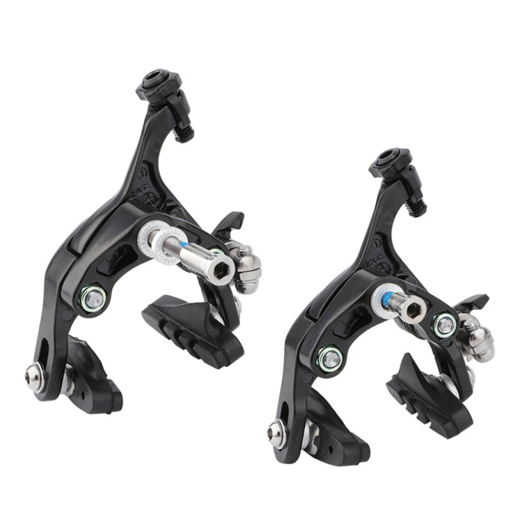 Meroca Bicycle Aluminum Alloy C Brake, Color: Black Front+Rear - Outdoor & Sports by MEROCA | Online Shopping UK | buy2fix