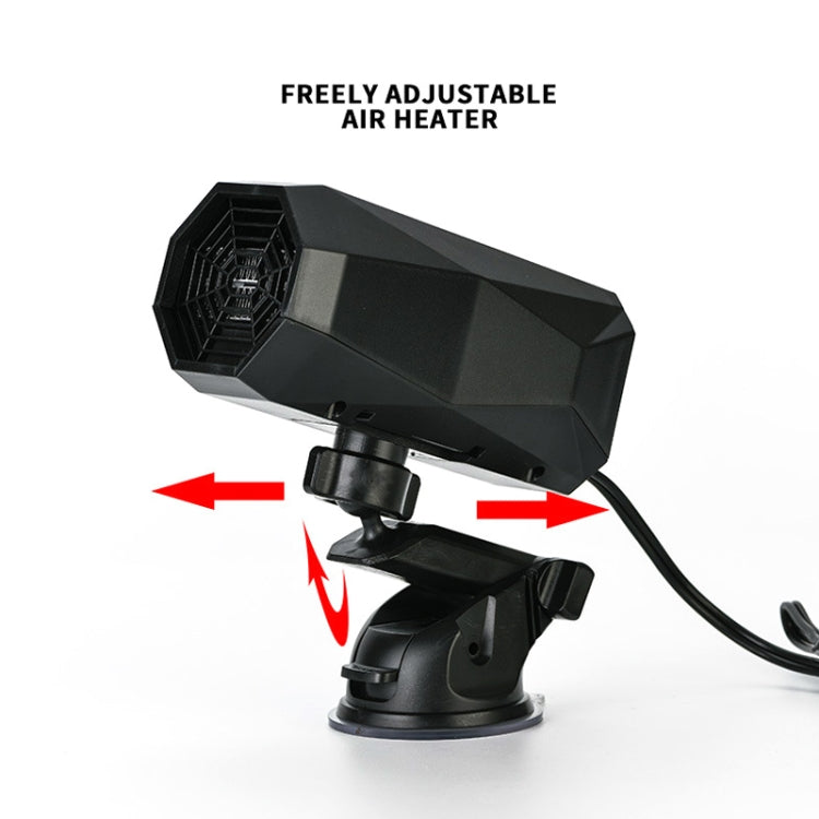 12V Convenient Car Heater Defrosting Snow Defogger(Black) - Heating & Fans by buy2fix | Online Shopping UK | buy2fix
