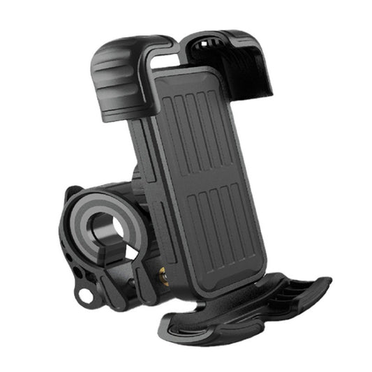 YYS-443-1 Bicycle Push Type Mobile Phone Navigation Bracket(Black) - Outdoor & Sports by buy2fix | Online Shopping UK | buy2fix