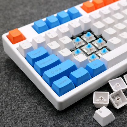 Mechanical Keyboard 108 Key PBT Keycap(Side Letter) - Silicone / Sticker by buy2fix | Online Shopping UK | buy2fix