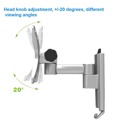 Gibbon Mounts L03  Aluminum Alloy Quick Release Computer Monitor Wall Mount Bracket (Silver Gray) - Computer & Networking by buy2fix | Online Shopping UK | buy2fix