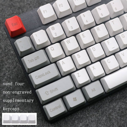 Mechanical Keyboard Laser PBT Keycap White Side Words - Other by buy2fix | Online Shopping UK | buy2fix