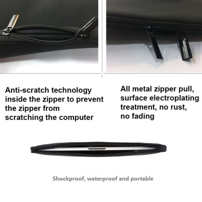 Four Corners With Elastic Band Diving Material Laptop Sleeve Computer Case, Size: 15 Inch - 15 inch by buy2fix | Online Shopping UK | buy2fix