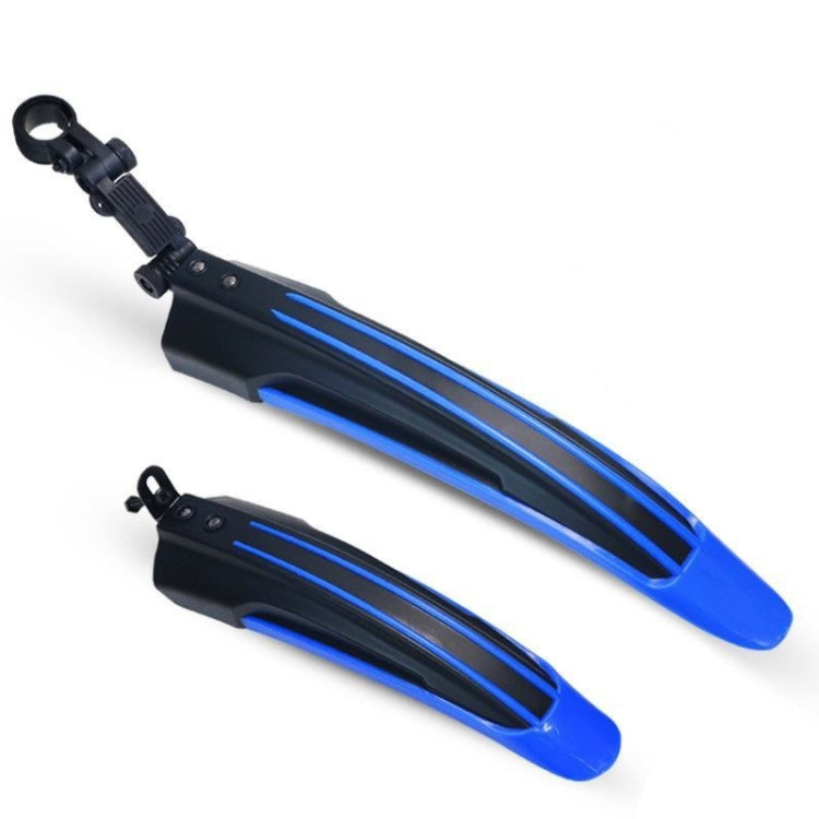 5 Sets  Dual Color Bicycle Mudguard Mountain Bike Fenders Set(Dark Blue) - Outdoor & Sports by buy2fix | Online Shopping UK | buy2fix