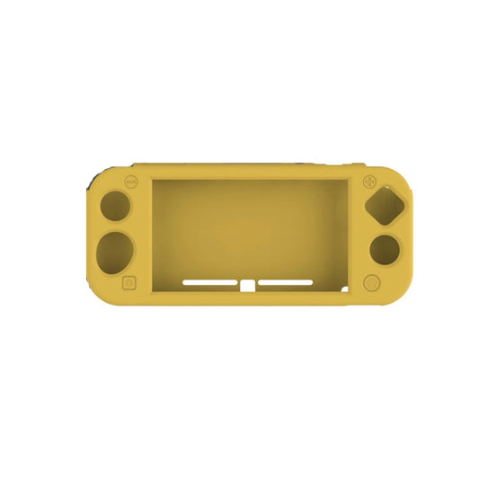 DOBE TNS-19073 Game Console All-Inclusive Silicone Protective Case For Switch Lite(Yellow) - Cases by DOBE | Online Shopping UK | buy2fix