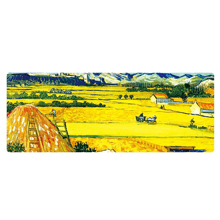 300x800x1.5mm Unlocked Am002 Large Oil Painting Desk Rubber Mouse Pad(Wheat Field) - Mouse Pads by buy2fix | Online Shopping UK | buy2fix