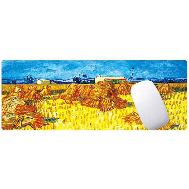 300x800x1.5mm Unlocked Am002 Large Oil Painting Desk Rubber Mouse Pad(Room) - Mouse Pads by buy2fix | Online Shopping UK | buy2fix