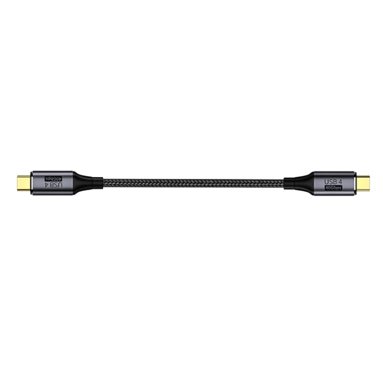 PD 100W Type-C to Type-C Fast Charging Nylon Braided Cable, Model: 0.5 m -  by buy2fix | Online Shopping UK | buy2fix