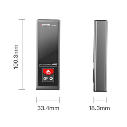 SNDWAY SW-B40 Laser Rangefinder Infrared Measuring Ruler, Style: 40m Precision Version - Consumer Electronics by SNDWAY | Online Shopping UK | buy2fix