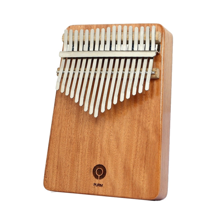 PURM Kalimba Thumbs Piano Beginner Piano Portable Musical Instrument, Color: 17 Tone Mahogany - Keyboard Instruments by buy2fix | Online Shopping UK | buy2fix