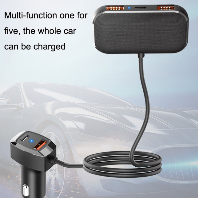 SC02 5 In 1 Mobile Phone Fast Recharge Car Charger - In Car by buy2fix | Online Shopping UK | buy2fix