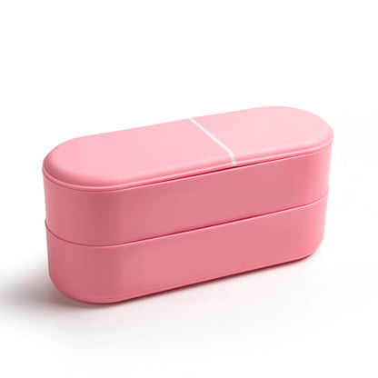 Household Battery Storage Box Data Cable Charger Storage Organizer Box, Color: Pink 3 Layer - Storage Boxes by buy2fix | Online Shopping UK | buy2fix