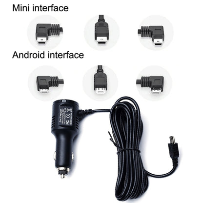 2PCS JY-032 USB Digital Display Fast Charge Car Charger, Style: 3.5A + QC3.0(Android Right Bend) - In Car by buy2fix | Online Shopping UK | buy2fix