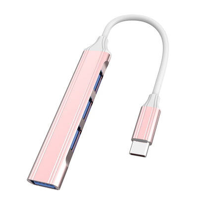 2 PCS Multifunctional Expanded Docking, Spec: Type-C/USB-C 3.0 (Pink) - USB 3.0 HUB by buy2fix | Online Shopping UK | buy2fix