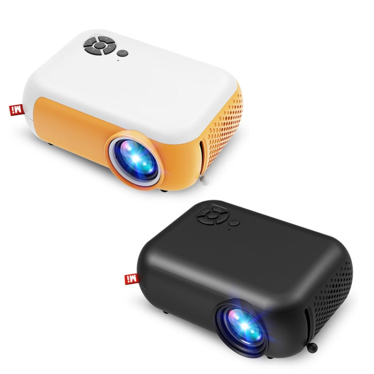 A10 480x360 Pixel Projector Support 1080P Projector ,Style: Same-screen Black (EU Plug) - Consumer Electronics by buy2fix | Online Shopping UK | buy2fix