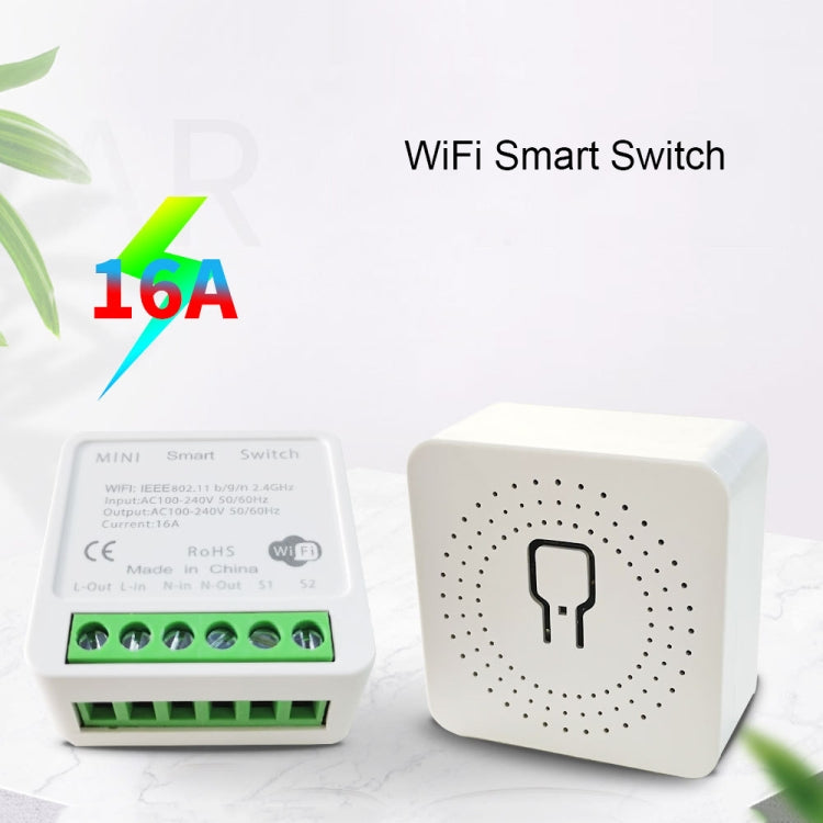 003 WiFi App Remote Voice Control Smart Switch(WiFi+Bluetooth Dual-mode 16A) - Consumer Electronics by buy2fix | Online Shopping UK | buy2fix