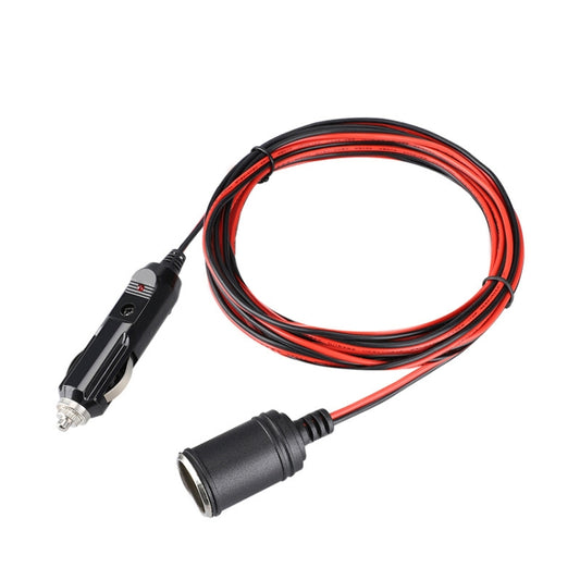 12-24V Car Cigarette Lighter Plug Extension Line, Cable Length 3.7m - Cigar Socket by buy2fix | Online Shopping UK | buy2fix