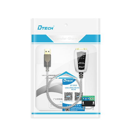 DTECH DT-5019 USB To RS485/422 Industrial Converter Serial Line Communication Adapter(1.2m) - RS485 / RS232 Series by DTECH | Online Shopping UK | buy2fix