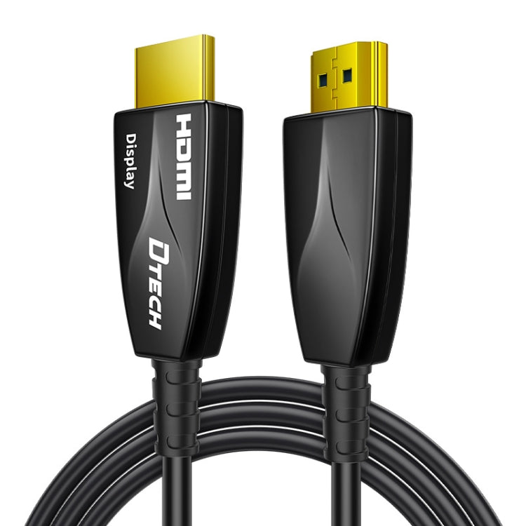 DTECH HDMI 2.0 Version Fiber Optical Line 4K 60Hz Large Screen TV Engineering Wiring, Length: 10m - Cable by DTECH | Online Shopping UK | buy2fix