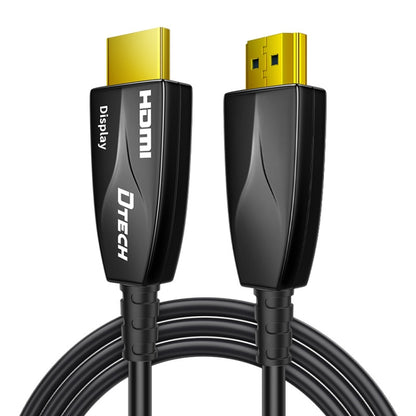 DTECH HDMI 2.0 Version Fiber Optical Line 4K 60Hz Large Screen TV Engineering Wiring, Length: 80m - Cable by DTECH | Online Shopping UK | buy2fix