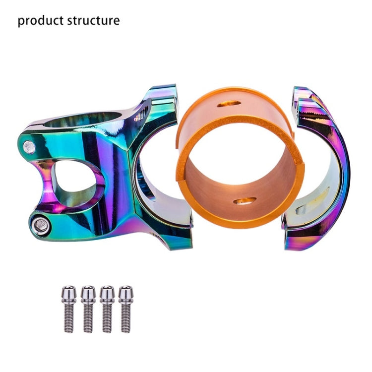 ZTTO Mountain Bike CNC Colorful Hollow Aluminum Alloy Short Riser(35mm) - Outdoor & Sports by ZTTO | Online Shopping UK | buy2fix