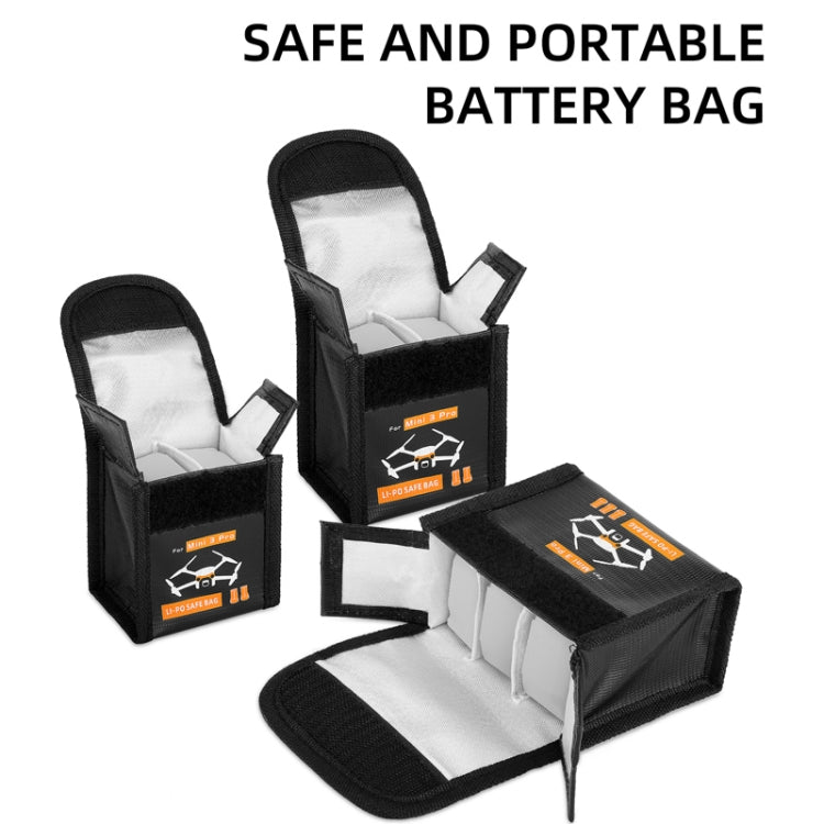 Sunnylife  Battery Explosion-proof Bag Storage Bag for DJI Mini 3 Pro,Size: Can Hold 3 Batteries - DJI & GoPro Accessories by Sunnylife | Online Shopping UK | buy2fix