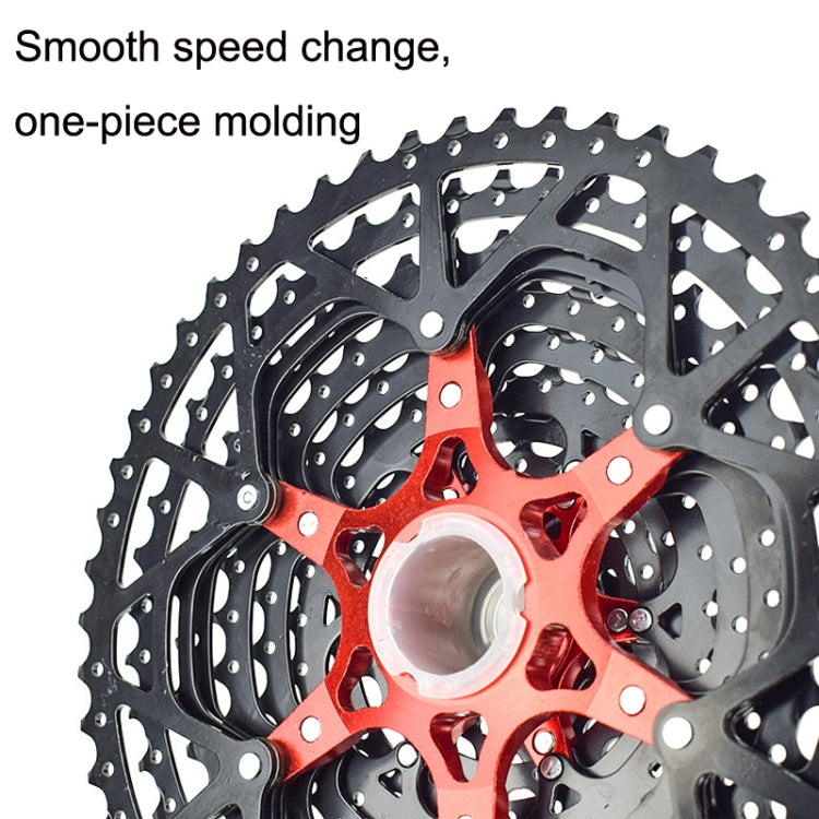 VG Sports Split Mountain Bike Lightweight Cassette Flywheel, Style: 9 Speed 40T (Silver) - Outdoor & Sports by VG Sports | Online Shopping UK | buy2fix