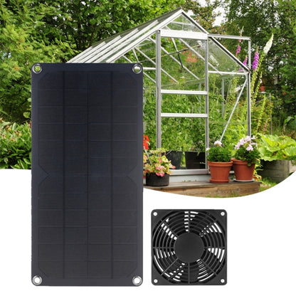 10W High Speed and Long Life Solar Mini Fan Outdoor Pet Exhaust Fan - Consumer Electronics by buy2fix | Online Shopping UK | buy2fix