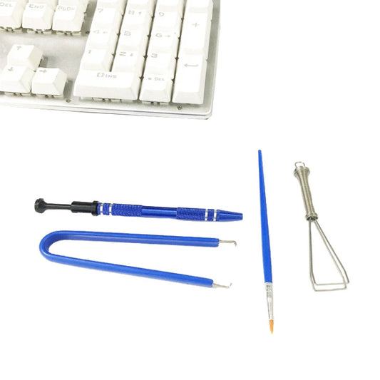 4 In 1 Mechanical Keyboard Keycap Extractor Switch Test Shaft Wire Cleaning Kit - Other by buy2fix | Online Shopping UK | buy2fix