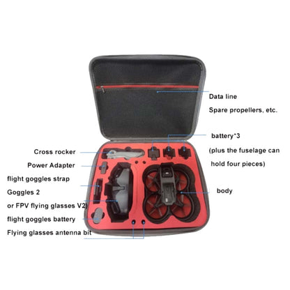 PC Hard Shell Waterproof Carrying Case for DJI Avata Drone(Silver) - DJI & GoPro Accessories by buy2fix | Online Shopping UK | buy2fix
