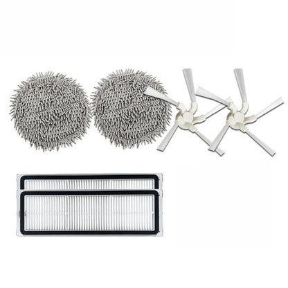 For Xiaomi Mijia Disposable Sweeper Pro Replacement Accessories,Spec: 2 pcs Side Brush - Consumer Electronics by buy2fix | Online Shopping UK | buy2fix